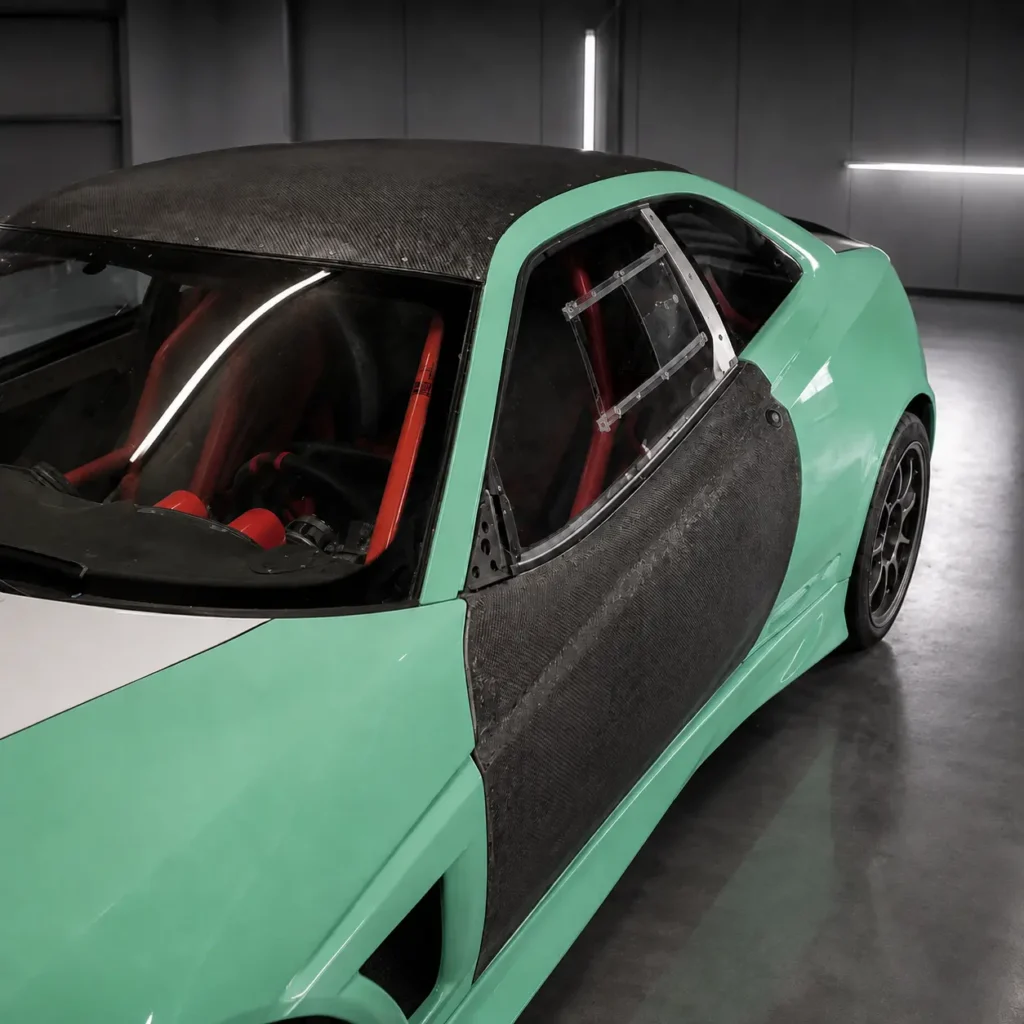 GTV Carbon Tür-Aussenpaneele Set