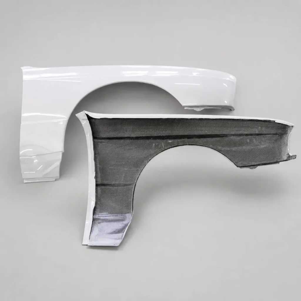 BMW E30 Carbon-Kotflügel – Set vorne