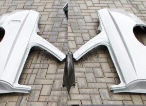 E30 Carbon Seitenwände