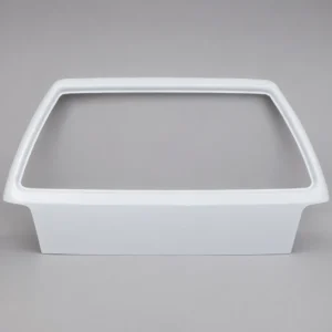 VW Golf 2 GFK-Kofferraumdeckel mit Innenrahmen im neutralen Produktstudio