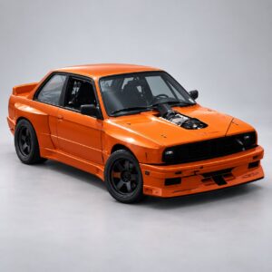 BMW E30 mit GFK Breitbaukit