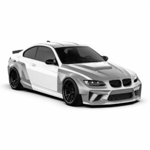 BMW E92 mit TRACKMAD STREET Breitbau, Beispielumbau mit zusätzlichen nicht enthaltenen Teilen
